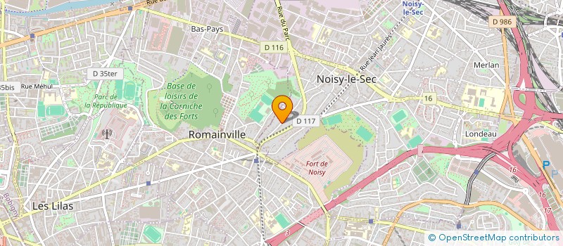 localisation de l'entreprise SCI JB à NOISY-LE-SEC