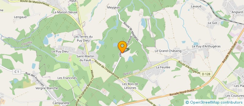 localisation de l'entreprise SCI JB BJV à NIEUL