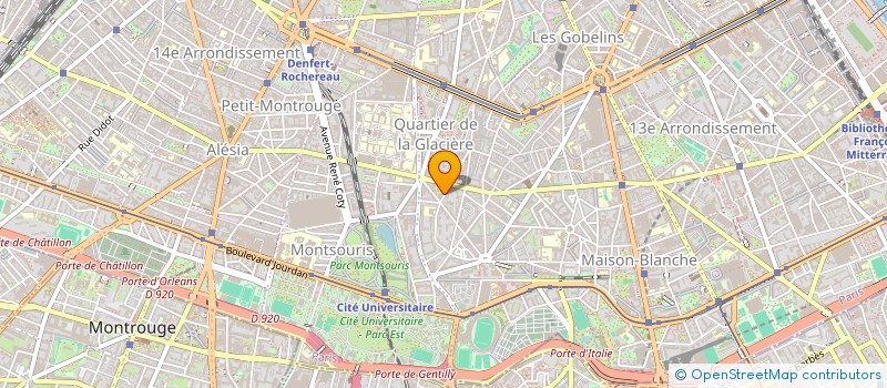 localisation de l'entreprise SCI JB CARRACO  PARIS