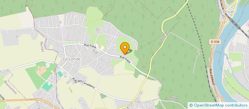 localisation de l'entreprise SCI JB INVEST  LA LONDE