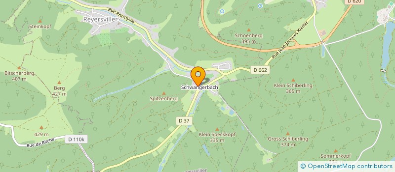 localisation de l'entreprise SCI JB-KINEOS  REYERSVILLER