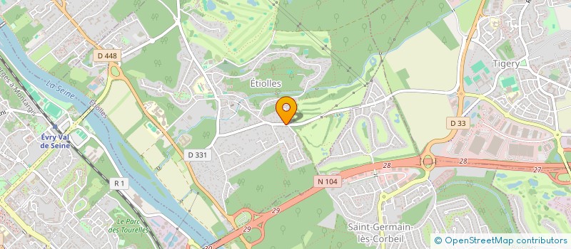 localisation de l'entreprise SCI JBA à SOISY-SUR-SEINE