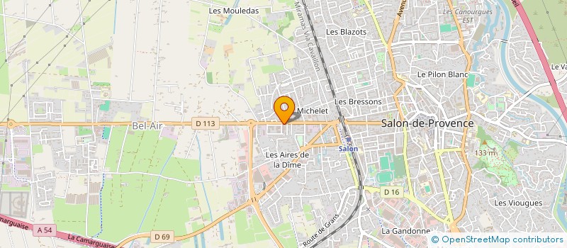 localisation de l'entreprise SCI JBB ROGNES  SALON-DE-PROVENCE