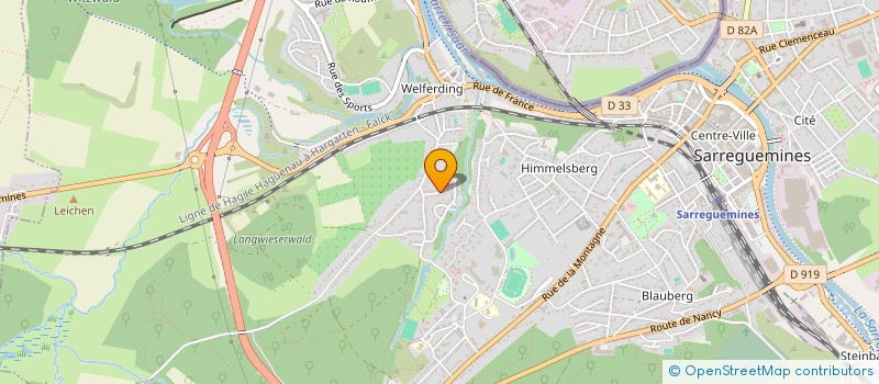localisation de l'entreprise SCI JBC à SARREGUEMINES