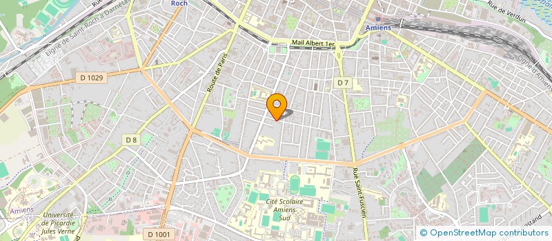 localisation de l'entreprise SCI JBDO & CO à AMIENS