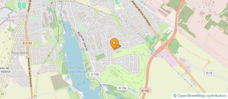 localisation de l'entreprise SCI JBDR  BOURGES