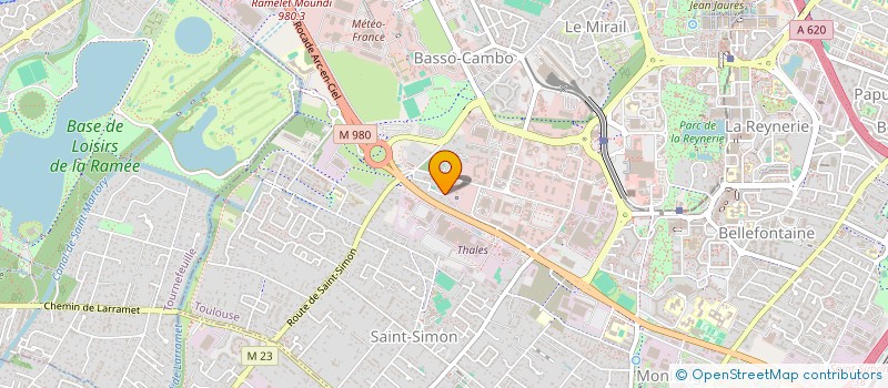 localisation de l'entreprise SCI JBERMAVI à TOULOUSE