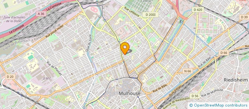 localisation de l'entreprise SCI JBL  OBERBRUCK