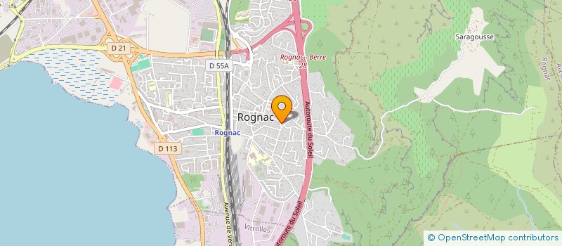 localisation de l'entreprise SCI JBL MARIA  ROGNAC