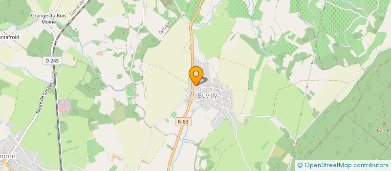 localisation de l'entreprise SCI JBM  BUVILLY