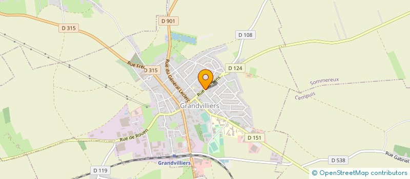 localisation de l'entreprise SCI JBM  BEAUDEDUIT