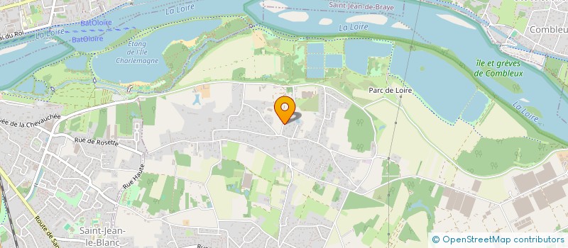 localisation de l'entreprise SCI JBM  SAINT-DENIS-EN-VAL