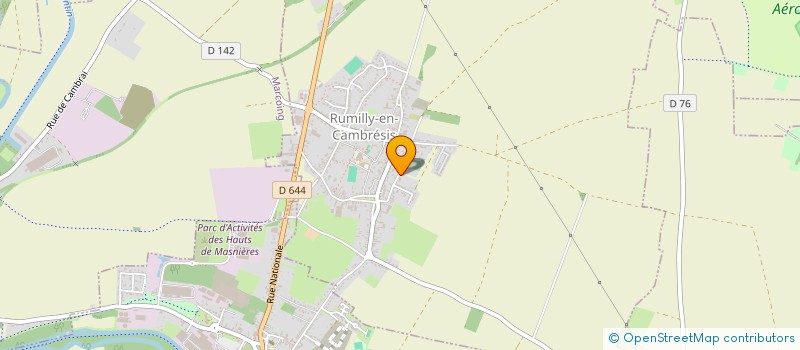 localisation de l'entreprise SCI JBM  RUMILLY-EN-CAMBRESIS