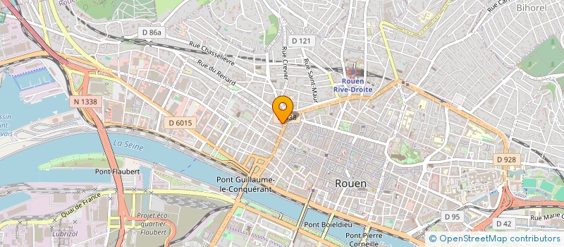 localisation de l'entreprise SCI JBM à ROUEN