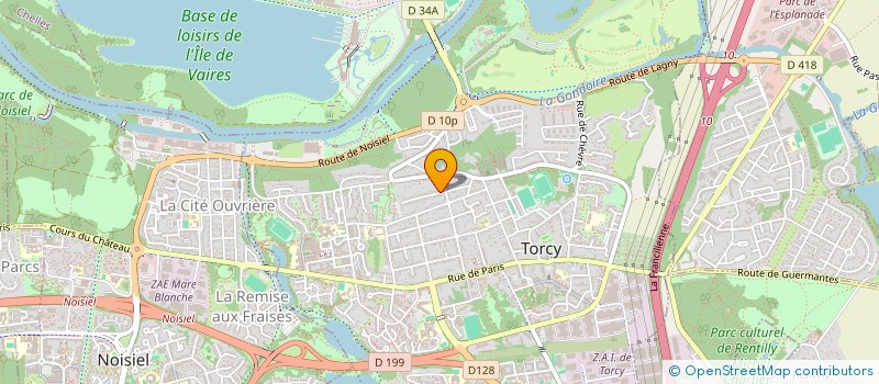 localisation de l'entreprise SCI JBM FAMILY  TORCY