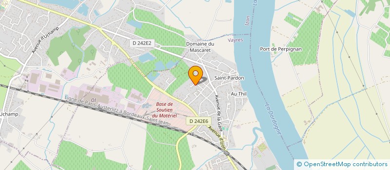 localisation de l'entreprise SCI JBMA  VAYRES