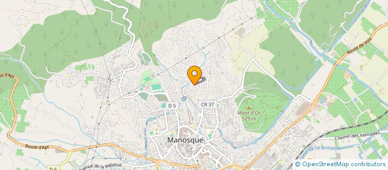 localisation de l'entreprise SCI JBMA à MANOSQUE