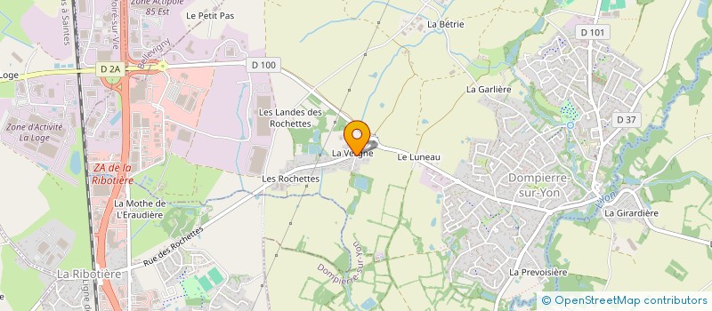 localisation de l'entreprise SCI JBMM  BELLEVIGNY