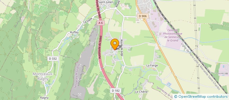 localisation de l'entreprise SCI JBPPCOB  MANCEY