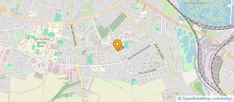 localisation de l'entreprise SCI JBR à AMIENS
