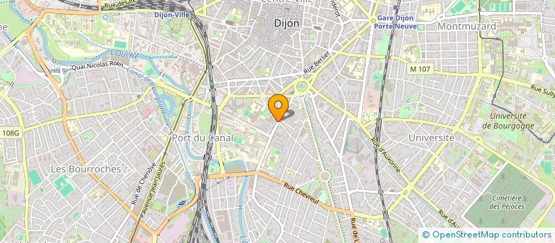localisation de l'entreprise SCI JBR - DIJON à DIJON