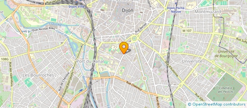 localisation de l'entreprise SCI JBR DUMONT à DIJON