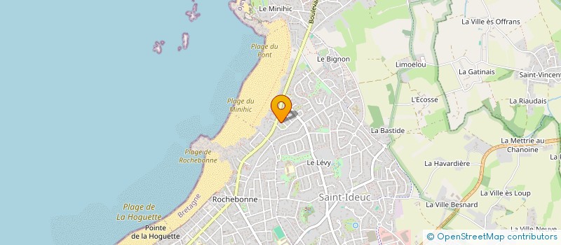 localisation de l'entreprise SCI JBR INVESTISSEMENT  SAINT-MALO