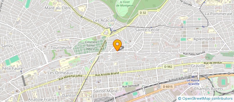 localisation de l'entreprise SCI JBSA à LE HAVRE