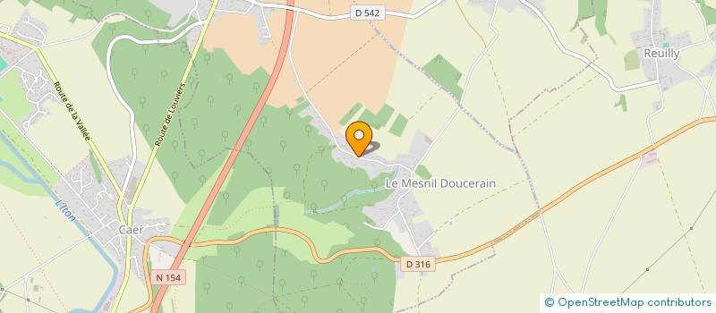 localisation de l'entreprise SCI JBSH  LE BOULAY-MORIN