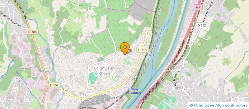 localisation de l'entreprise SCI JBVD  GRIGNY