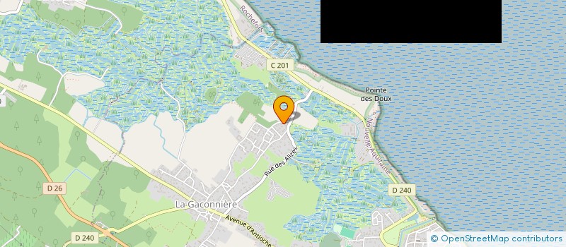 localisation de l'entreprise SCI JC  LE CHATEAU-D'OLERON