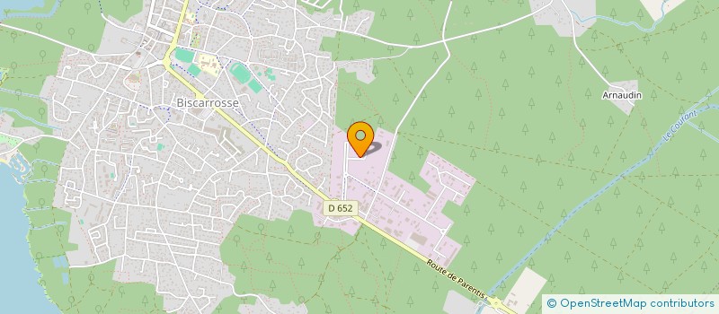 localisation de l'entreprise SCI JC  BISCARROSSE