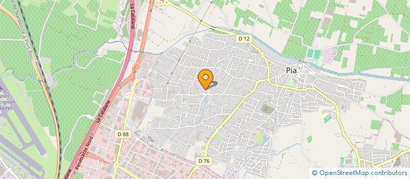 localisation de l'entreprise SCI JC  PIA