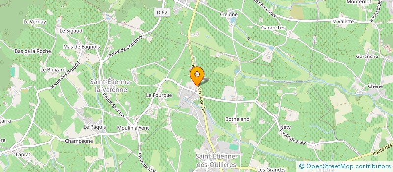 localisation de l'entreprise SCI JC  SAINT-ETIENNE-DES-OULLIERES