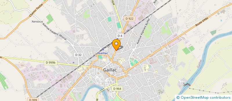 localisation de l'entreprise SCI JC BAT à GAILLAC