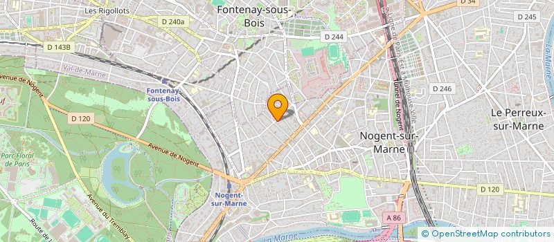localisation de l'entreprise SCI JC & CO à NOGENT-SUR-MARNE