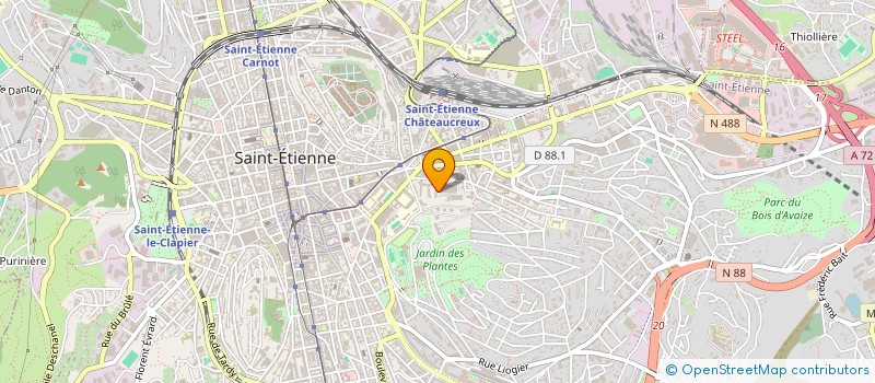 localisation de l'entreprise SCI JC DROUOT  SAINT-ETIENNE