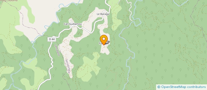 localisation de l'entreprise SCI JC ET C FRERE  SERRALONGUE