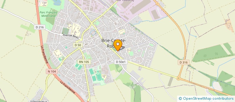 localisation de l'entreprise SCI JC IMMO  SERVON