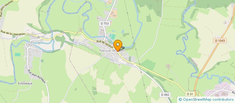 localisation de l'entreprise SCI JC INVEST-01  LUZOIR