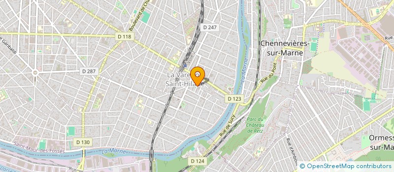 localisation de l'entreprise SCI JC & RE à ST MAUR DES FOSSES