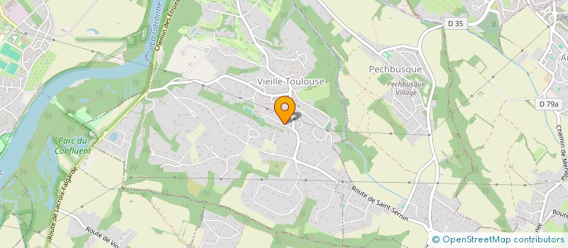 localisation de l'entreprise SCI JC ST AGNE  VIEILLE-TOULOUSE