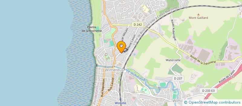 localisation de l'entreprise SCI JC2  WIMEREUX