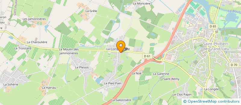 localisation de l'entreprise SCI JC8  SAINT-PHILBERT-DE-GRAND-LIEU