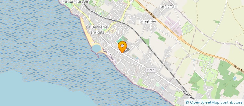 localisation de l'entreprise SCI JCA  LA BERNERIE-EN-RETZ