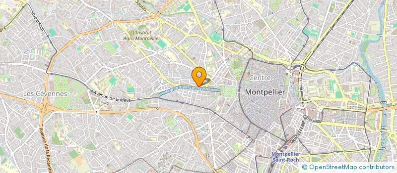 localisation de l'entreprise SCI JCA à MONTPELLIER