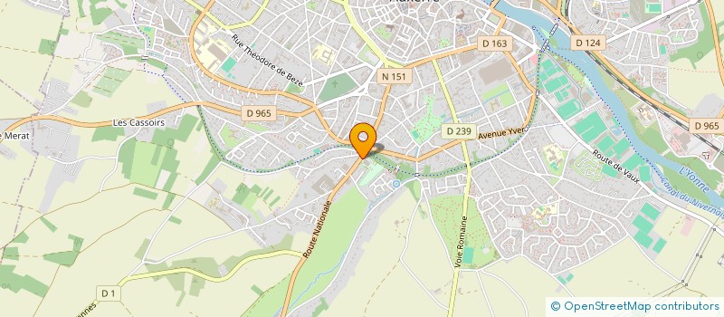 localisation de l'entreprise SCI JCAH à AUXERRE