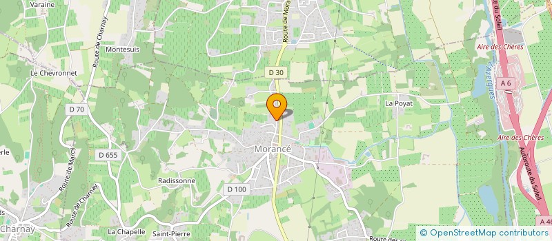 localisation de l'entreprise SCI JCBM DU MONT  MORANCE