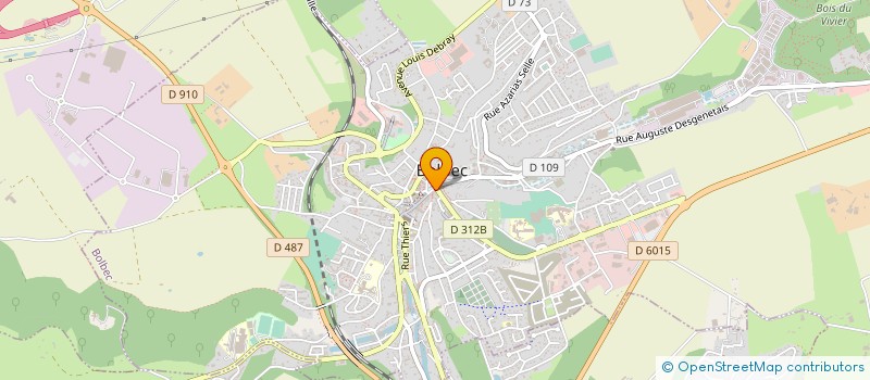 localisation de l'entreprise SCI JCC  BOLBEC