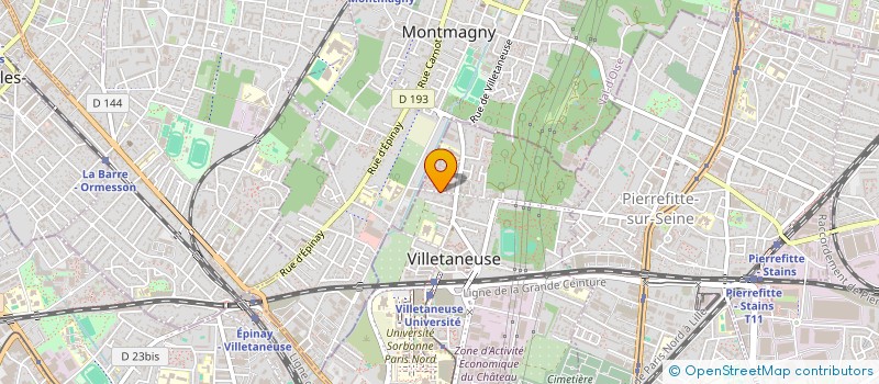 localisation de l'entreprise SCI JCCD PROPERTY à VILLETANEUSE